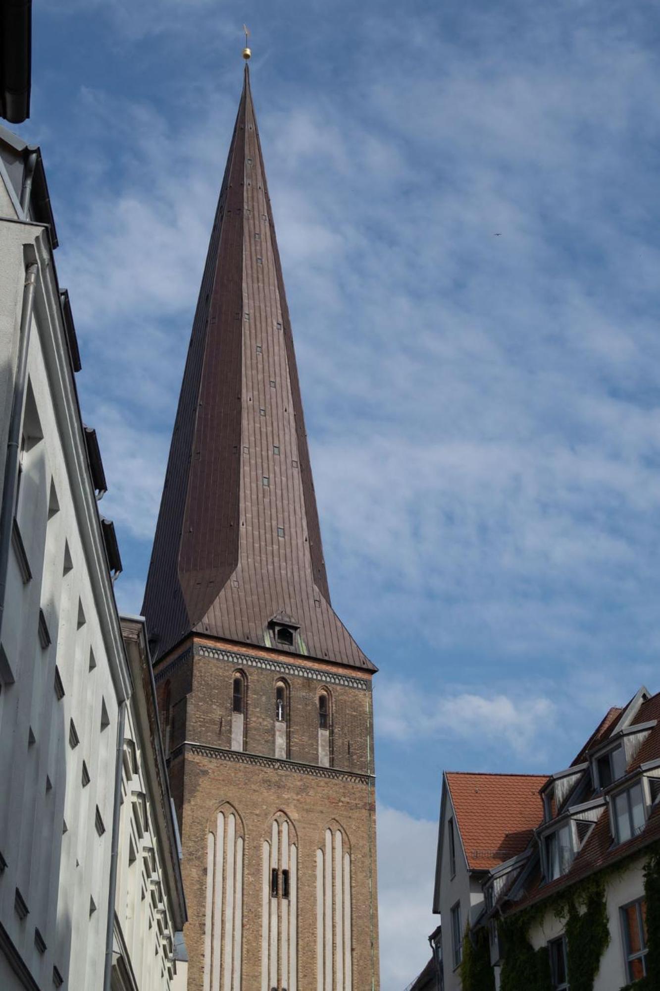 Ueber Den Daechern Der Altstadt Rostock Eksteriør billede
