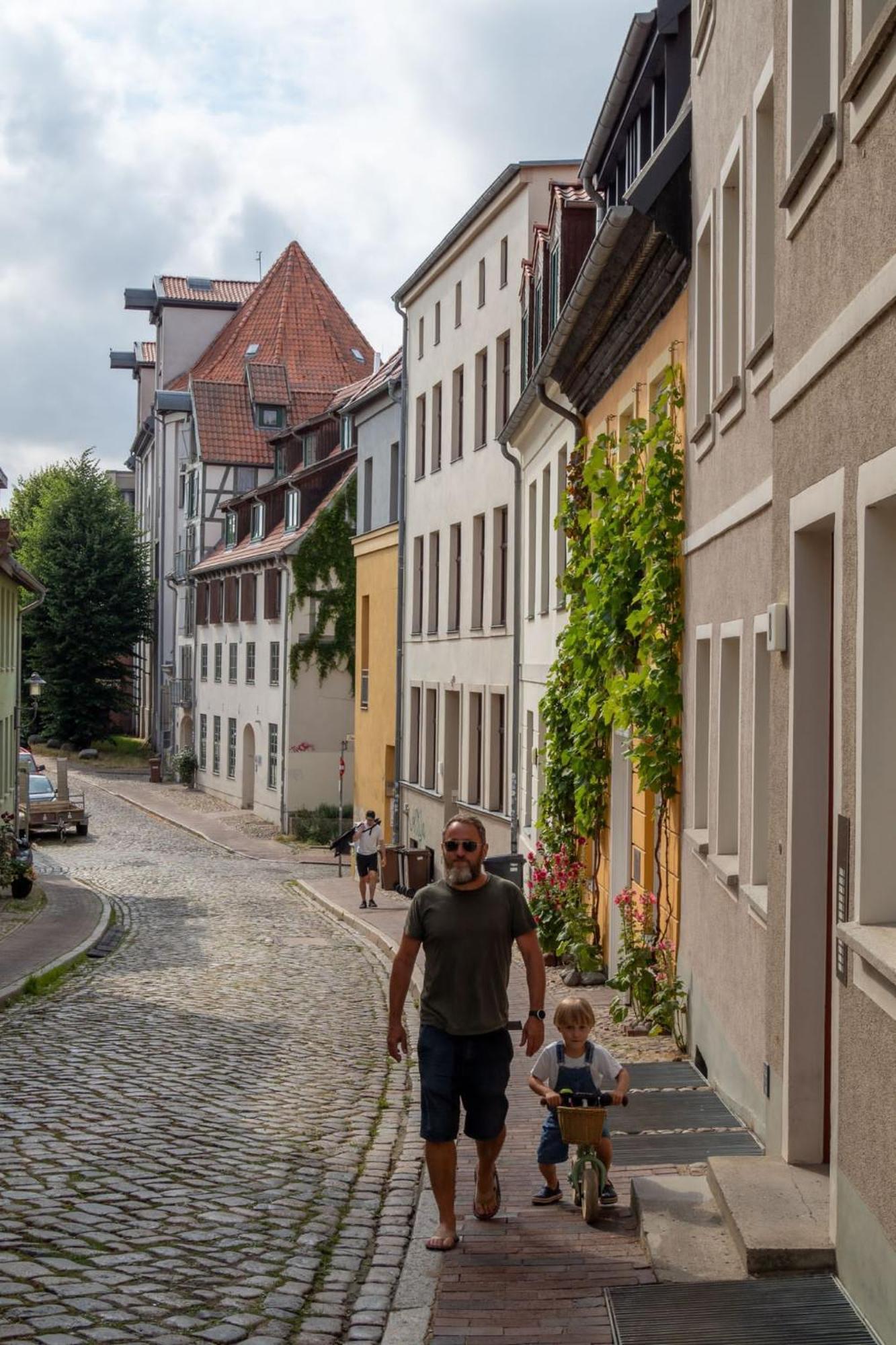 Ueber Den Daechern Der Altstadt Rostock Eksteriør billede